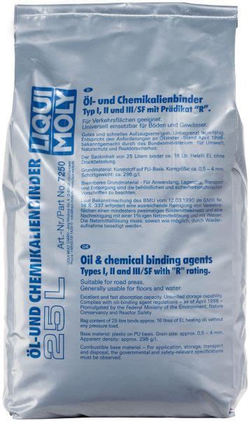 Liqui Moly Oil Binder 25 L Made In Germany International Industrial