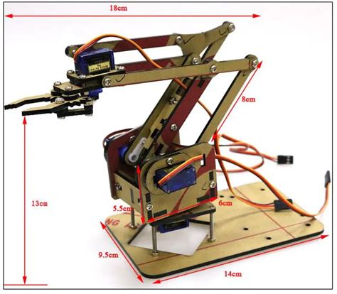 Arduino Ks Keyestudio Dof Robot Mechanical Arm Kit Instructions