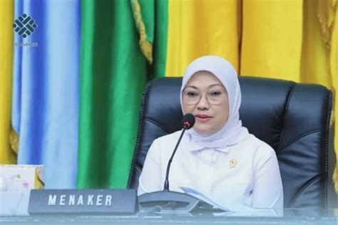 Kemnaker Ida Fauziyah Puji Gubernur Yang Telah Menetapkan Naiknya UMP