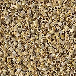 Amazon Miyuki Delica Seed Beads Size Picasso Canary Yellow