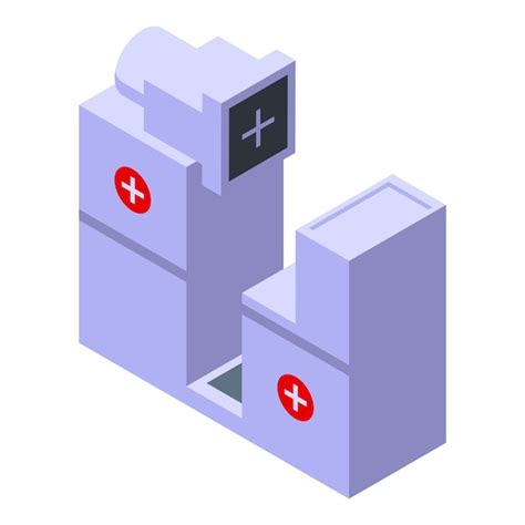 Premium Vector Chest Scanner Icon Isometric Vector Xray Device