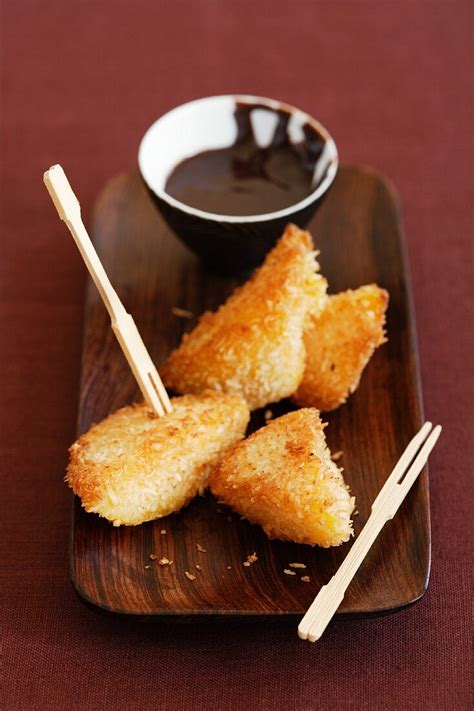 Deep Fried Mango Chunks In Coconut Crumb License Images 11237750