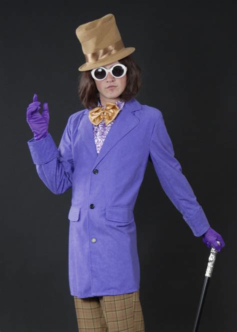 Adult Willy Wonka Style Factory Owner Costume