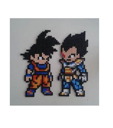 Vegeta Beijita Goku from Dragon Ball Z perler beads sprite Végéta