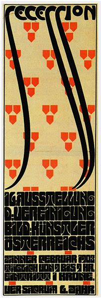 Poster For Vienna Secession XVI Ver Sacrum 1903 Alfred Roller