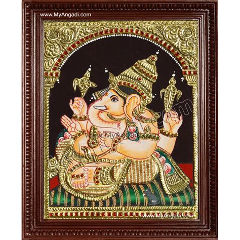 Ganesha Tanjore Painting