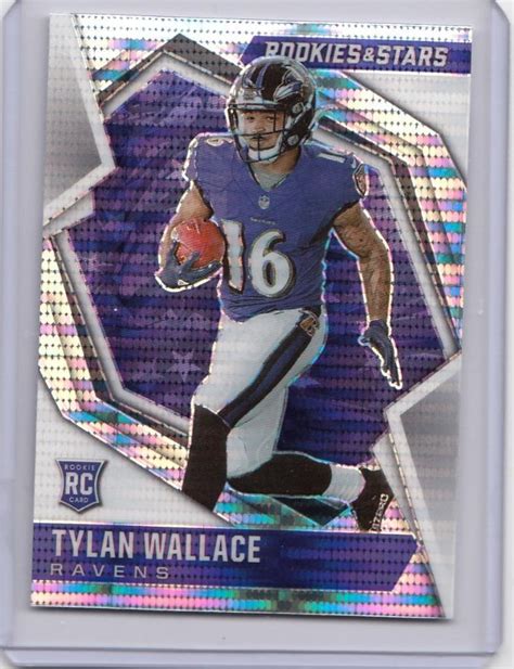 TYLAN WALLACE 2021 ROOKIES STARS PULSAR SILVER REFRACTOR RC 126