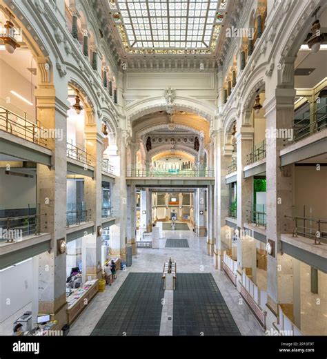 Interior of Cibeles Palace - Madrid, Spain Stock Photo - Alamy