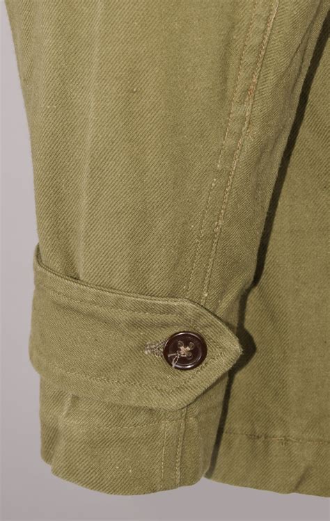 Китель армейский M-47 брезент olive б/у Франция, купить в Интернет ...