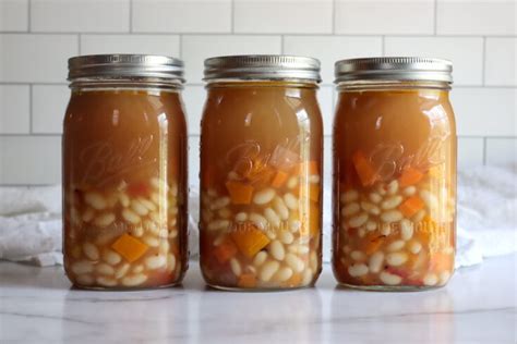 Canning Butternut Squash and White Bean Soup - Creative Canning