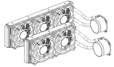 darkflash DX240 V2.6 Aio Argb Liquid CPU Cooler Fan Installation Guide