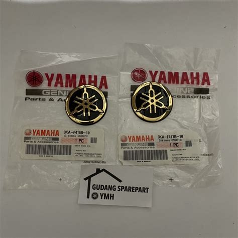 Jual Emblem Garpu Tala Tangki Tank Logo Yamaha Rxking Gold Spesial