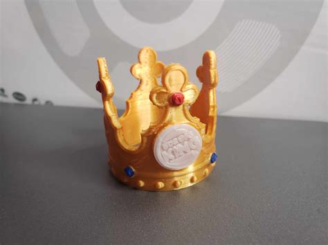 Burger King Crown - Desk Decoration by Marshflats | Download free STL ...