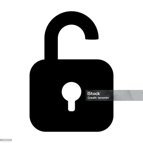 Padlock Stock Illustration Download Image Now Computer Design