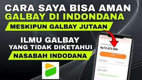 CARA SAYA AMAN GALBAY DI PINJOL INDODANA GALBAY INDODANA 2024 YouTube