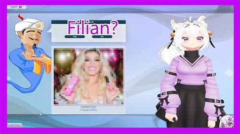 Filian Gets Akinator To Guess Herself YouTube