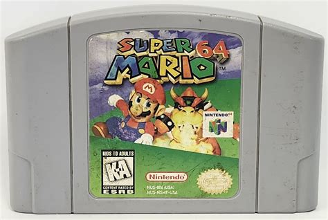 Super Mario 64 Game Cartridge For N64 Nintendo 64 Console Avenue Shop