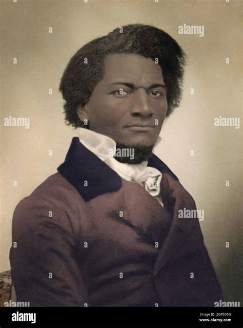 Frederick Douglass Ca 1855 Former Slave And Abolitionist Orator