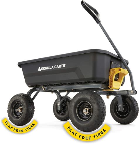 Gorilla Carts Garden Dump Cart – Only $134! - Pinching Your Pennies