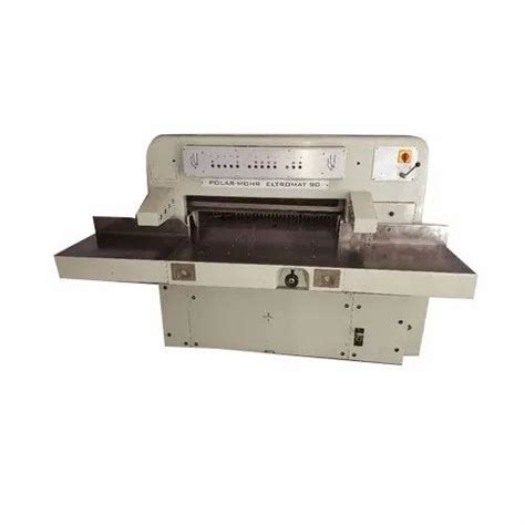 Semi Automatic Polar Paper Cutting Machine 3 Hp At Rs 550000 Piece In