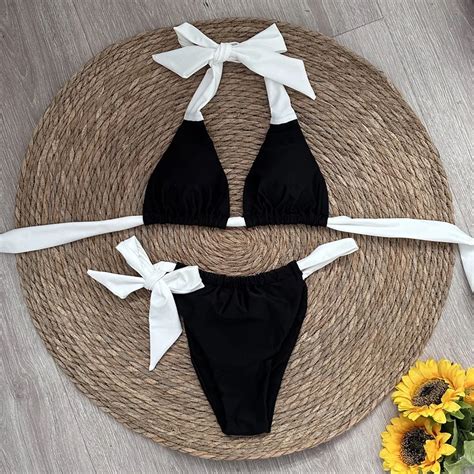 Halter Bikini Sexy Women Swimsuits Female Swimwear Micro Bikini Set Brazilian Biquini