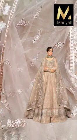 MARIYAH DESIGNER M 125 PAKISTANI SUITS ONLINE SHOPPING YouTube