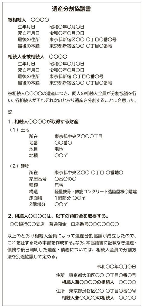 数次相続とは？ 代襲相続との違いと数次相続における遺産分割協議書の書き方を解説 相続会議