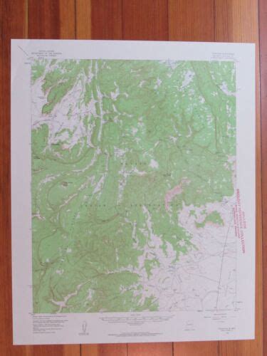 Tohatchi New Mexico 1959 Original Vintage USGS Topo Map EBay