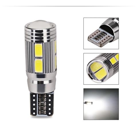 Par Faros Led T Lupa Canbus Pellizco Sin Se Al Error Lm Meses