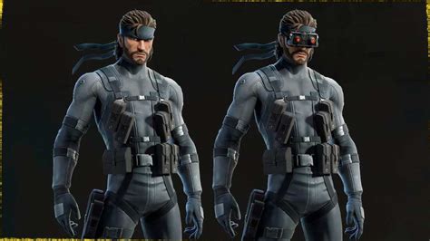 Tous Les Objets Solid Snake Fortnite Comment D Bloquer Tous Les Skins