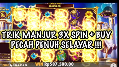 TRIK 3X SPIN LANGSUNG BUY BIKIN TEGANG DI GATES OF OLYMPUS YouTube