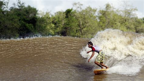 Surfing the wave that goes on for hundreds of miles | The World from PRX