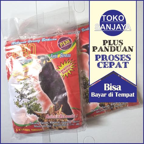 Jual Beo Super Pakan Burung Beo Plus Kualitas Super Plus Susu Madu