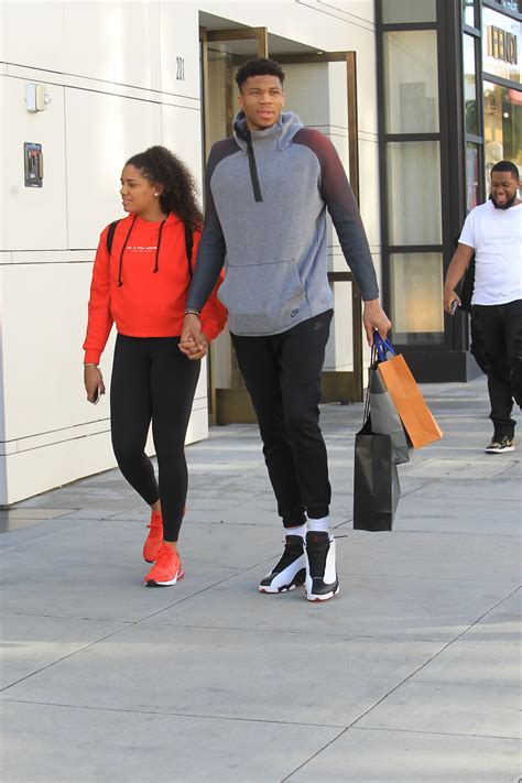 Love And Basketball Giannis Antetokounmpo Brings His Bae On A Beverly