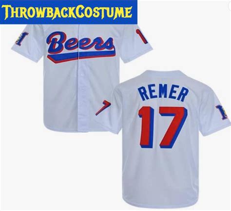 17 Remer Milwaukee Beers Baseball Jersey Size S M L Xl Xxl Ebay