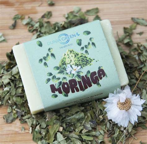 Savon artisanal Moringa Beurre de Karité 100g Dunia Green