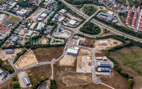 Luftaufnahme Sch Nkirchen Neubau Baustelle Im Gewerbegebiet In