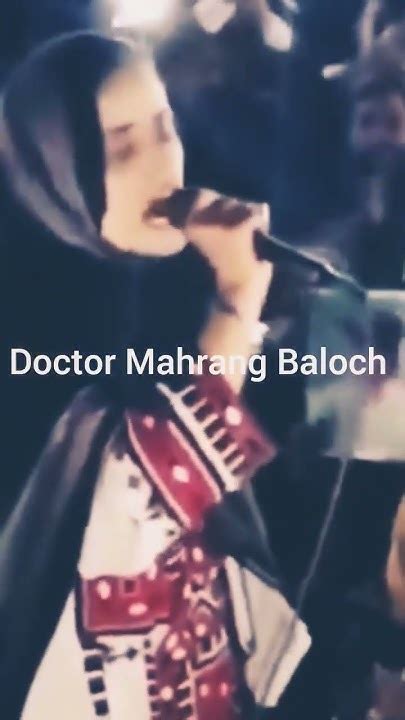 Doctor Mahrang Baloch Speach Youtube