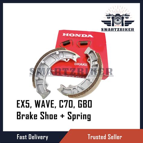 HONDA C70 EX5 BRAKE SHOE ST OET EX5 DREAM WAVE C70 GBO CLASS SYM