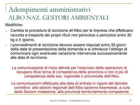 Ppt Decreto Correttivo Al Codice Ambientale Parte Ii Iii E Iv