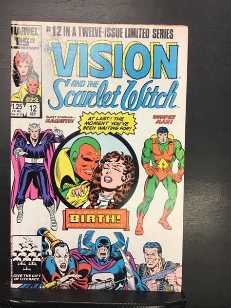 The Vision And The Scarlet Witch Direct Edition Nm Comic