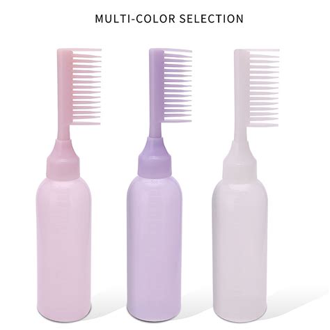 Root Comb Applicator Bottle Hair Dye Applicator Brush 3 Pack Applicator