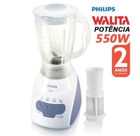 Tudo Sobre Liquidificador Velocidades C Filtro Ri Philips