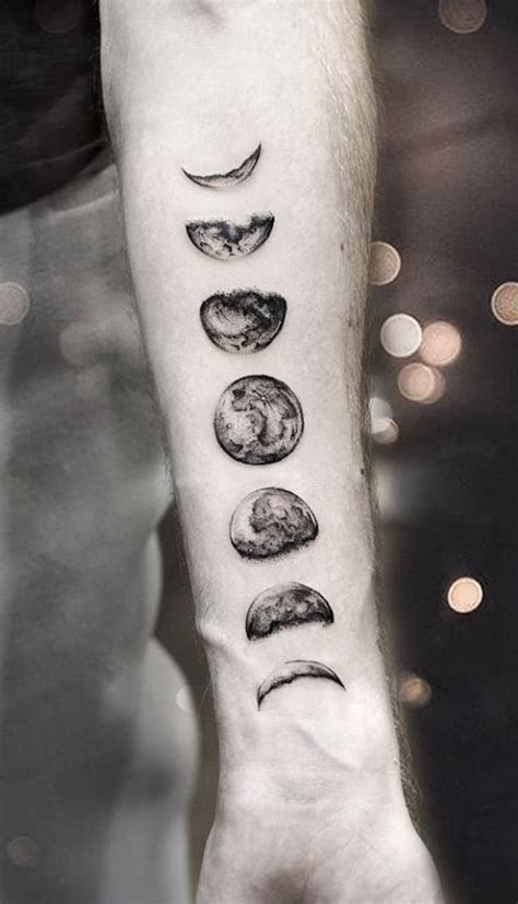 Moon Tattoo | Moon phases tattoo, Moon tattoo designs, Moon tattoo