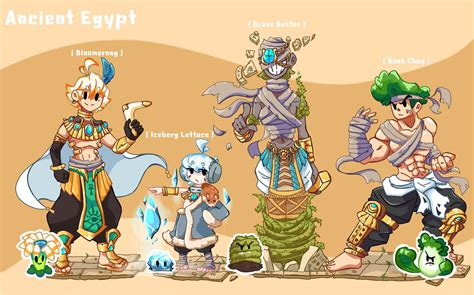 Day 2 Pvz2 Draw Ancient Egypt 12 By Tacitarci On Deviantart