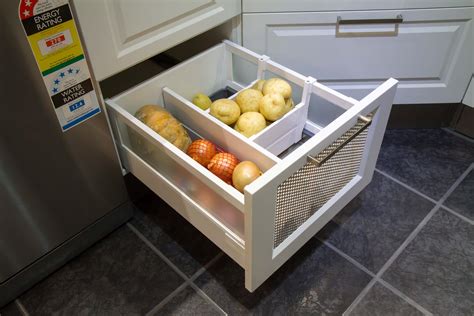 Aerated Vegetable Drawer For Potatoes Onions Pumpkin Etc