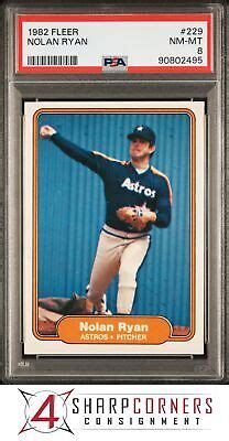 Fleer Nolan Ryan Astros Hof Psa Ebay