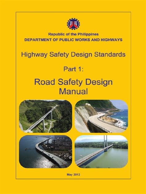 DPWH Highway Safety Design Standard 2012 Book 1 | PDF | Social Policy | Service Industries