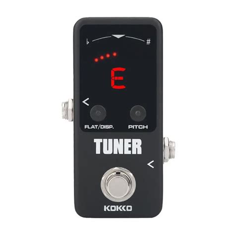 Mini Guitar Tuner Pedal Tuning Toner Pitch Effect Pedal for Electric ...