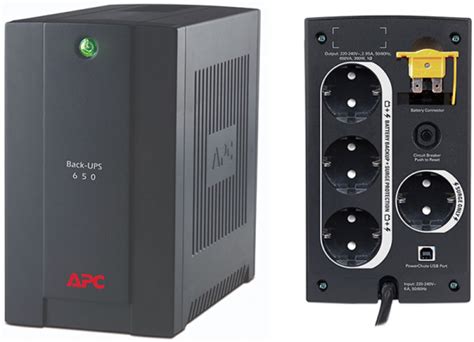 Купить ИБП APC Back-UPS BX650CI-RS, 390 Вт, BX650CI-RS - цена в ...
